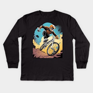 Bike Bicycle Kids Long Sleeve T-Shirt